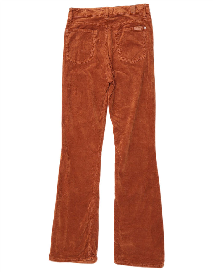 7 For All Mankind Calça feminina casual bootcut W28 L32 marrom