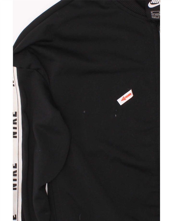 Jaqueta Nike Girls Tracksuit Top 10-11 Anos Médio Preto Colorblock