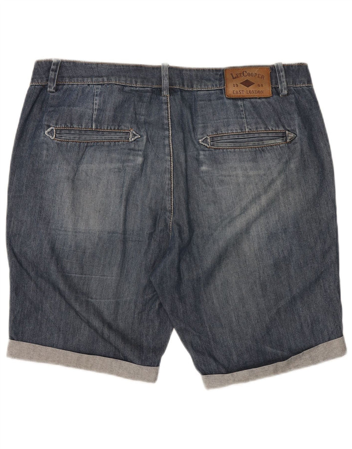 Shorts jeans masculino LEE W36 grande algodão azul