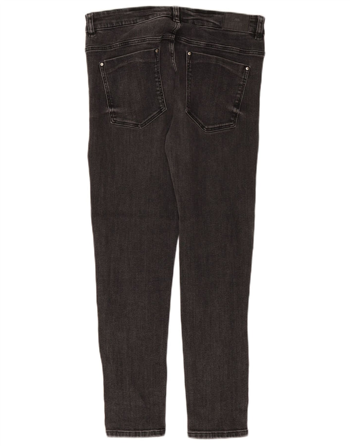 Zara Jeans Skinny Feminino EU 42 Grande W32 L27 Cinza
