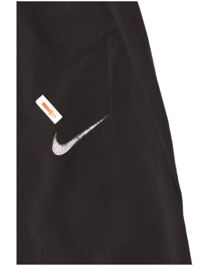 Calça de treino feminina Nike Joggers UK 10 pequeno poliéster preto