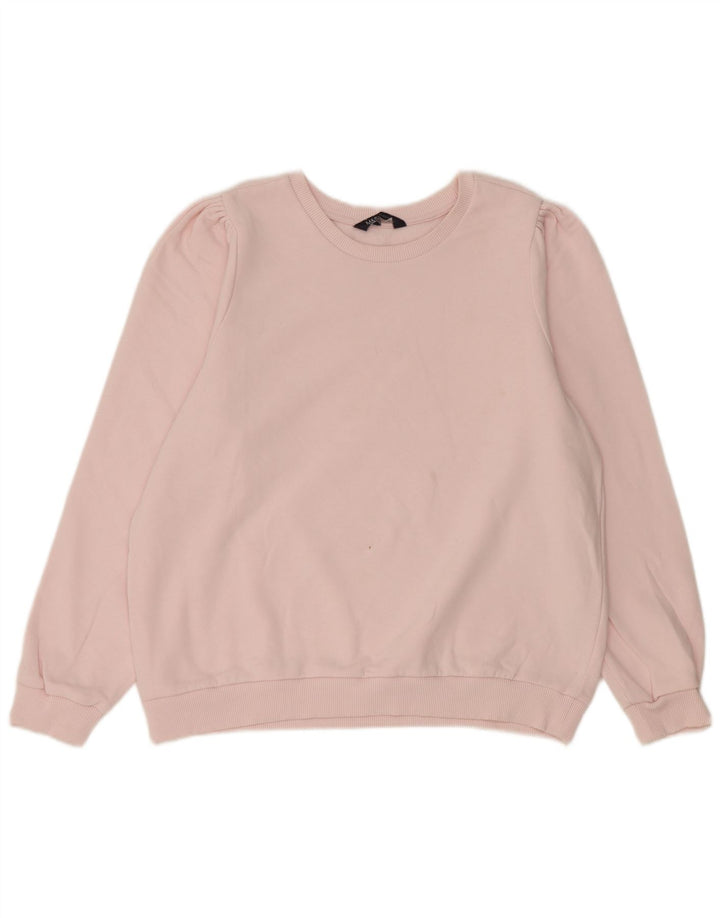Suéter feminino Marks & Spencer Reino Unido 16 grande algodão rosa