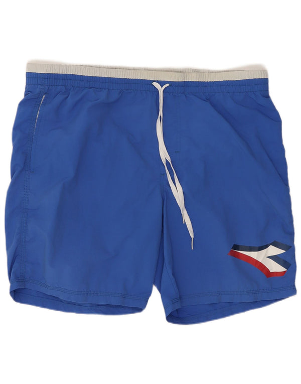 Shorts de natação masculino Diadora Graphic XL azul colorblock