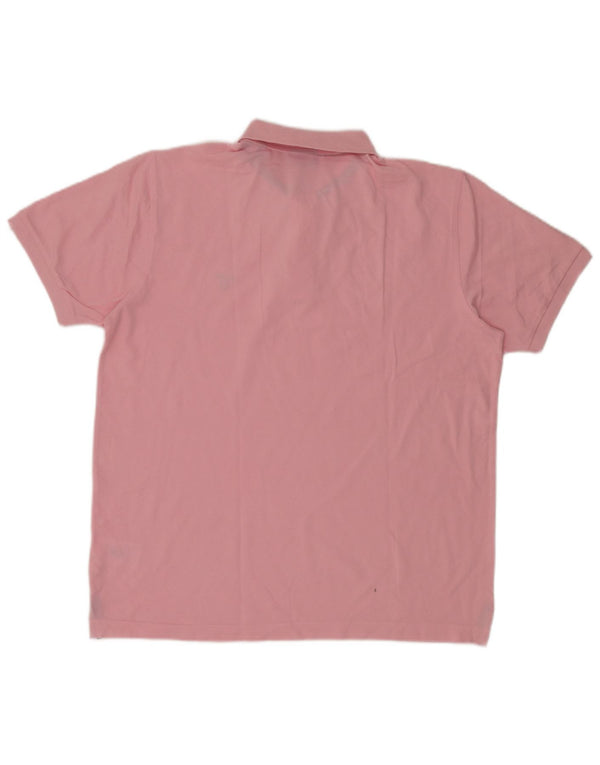 Camisa polo masculina Gant XL algodão rosa