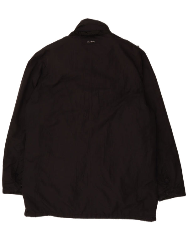 Jaqueta utilitária masculina Gant UK 42 XL poliéster preto