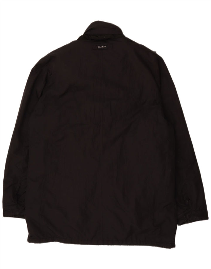 Jaqueta utilitária masculina Gant UK 42 XL poliéster preto