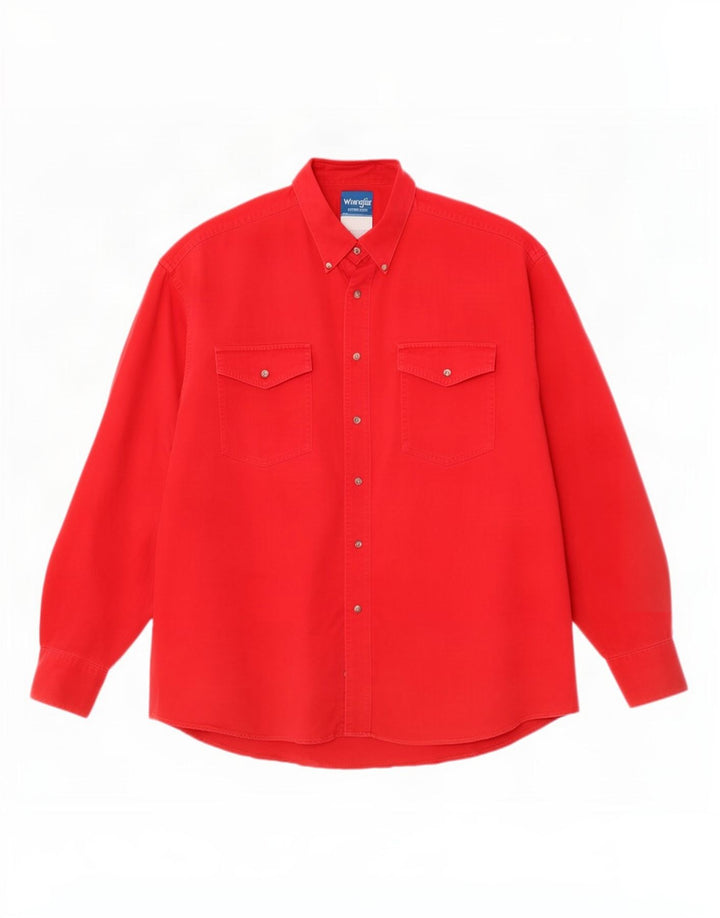 Camisa masculina Wrangler XL vermelha