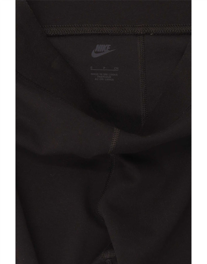 Leggings Nike Femininas Graphic UK 8 Pequenas Algodão Preto