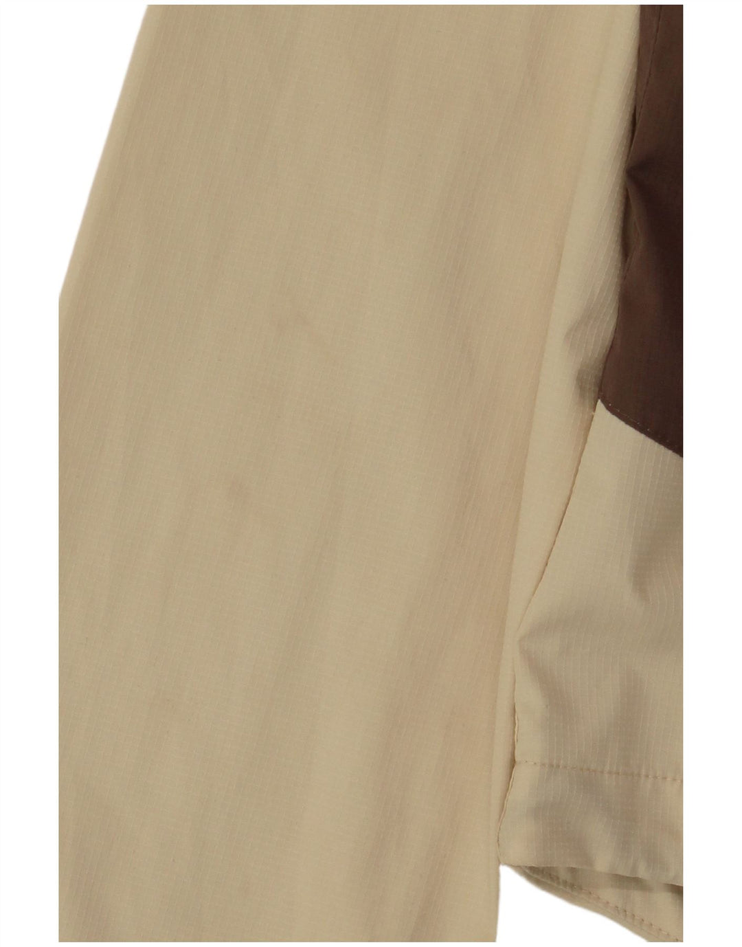 Jaqueta de chuva feminina grande JACK WOLFSKIN Reino Unido 10 bloco colorido bege pequeno