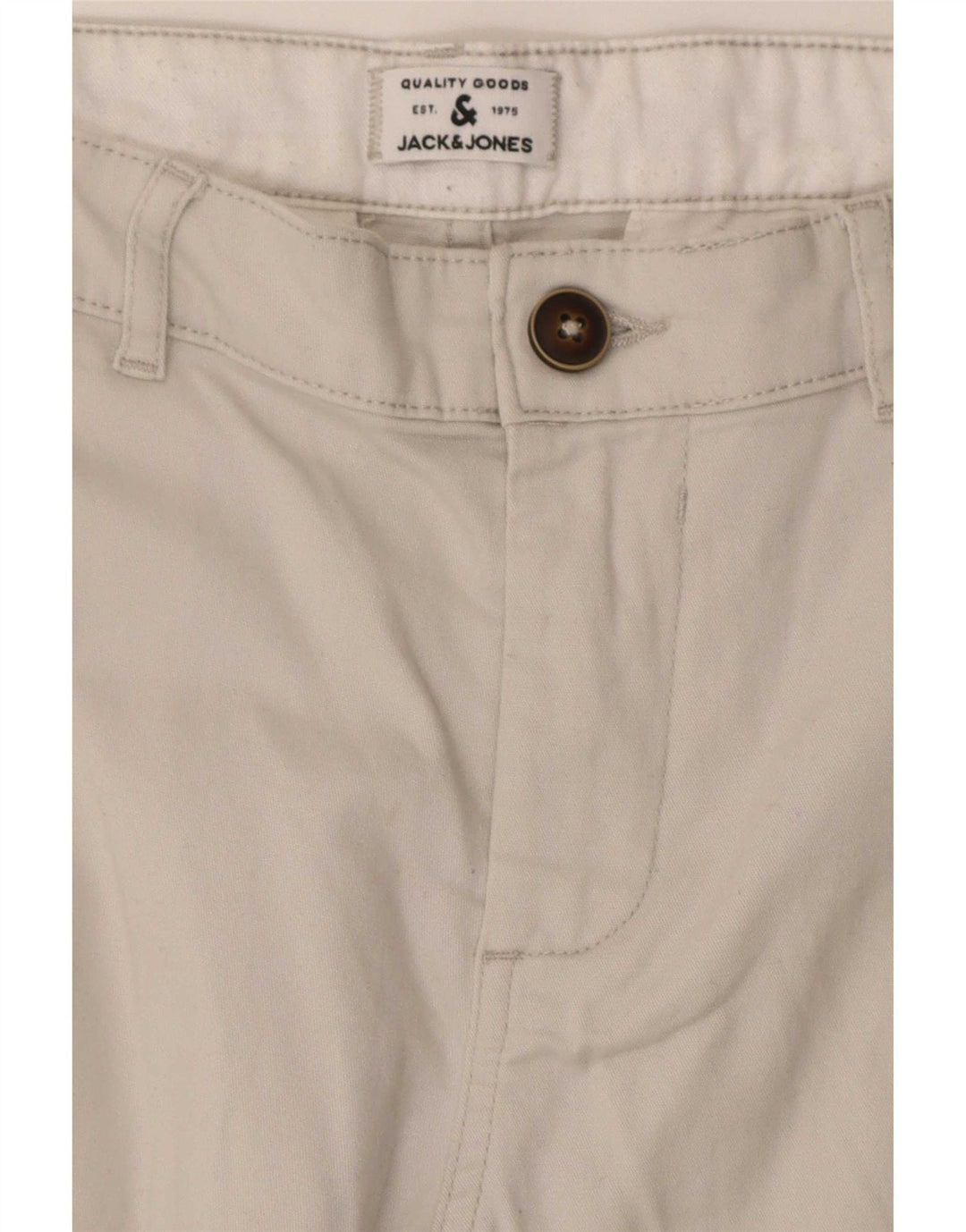 Shorts cargo masculino Jack & Jones W34 grande bege