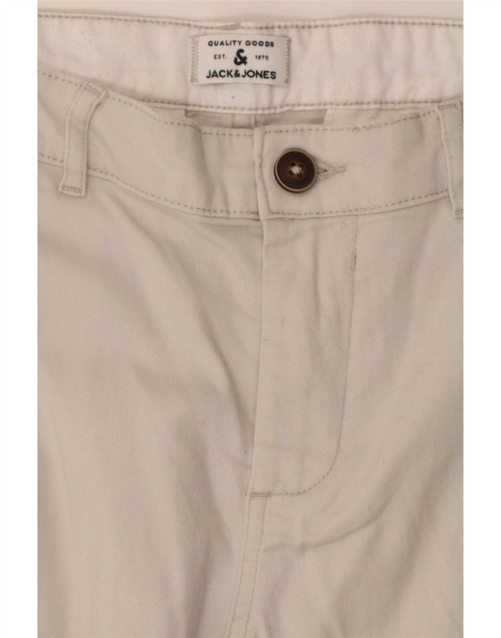 Shorts cargo masculino Jack & Jones W34 grande bege
