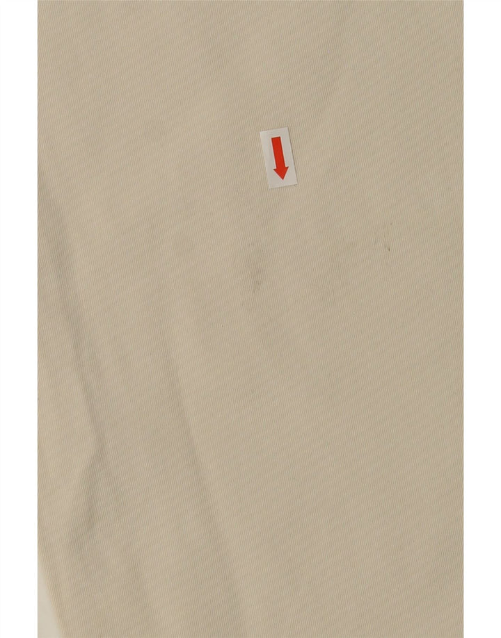 CALVIN KLEIN Mens Tapered Chino Trousers W34 L34 Off White Cotton Vintage Calvin Klein and Second-Hand Calvin Klein from Messina Hembry 