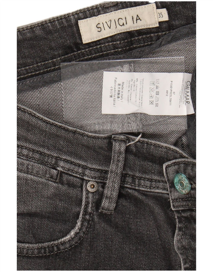 SIVIGLIA Mens Jeans Slim W35 L31 Algodão Cinza