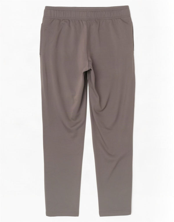 Calça de treino feminina Puma UK 14 grande poliéster cinza