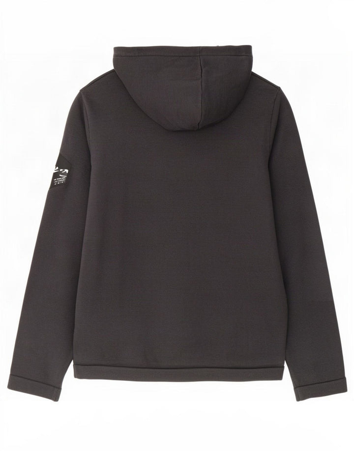 Jack & Jones moletom com capuz masculino pequeno algodão cinza