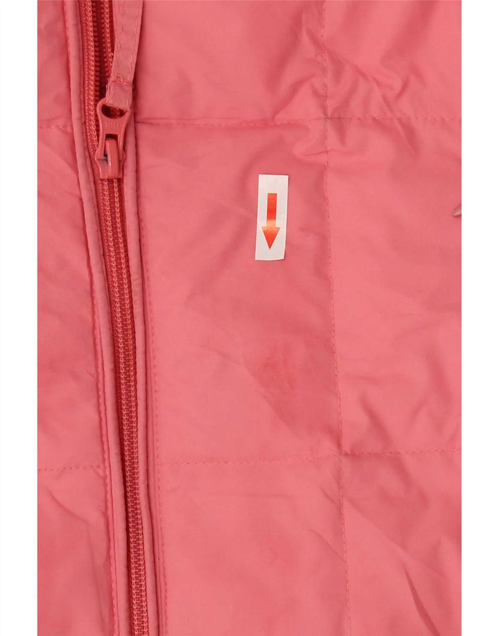 Colete acolchoado feminino Napapijri UK 12 rosa médio