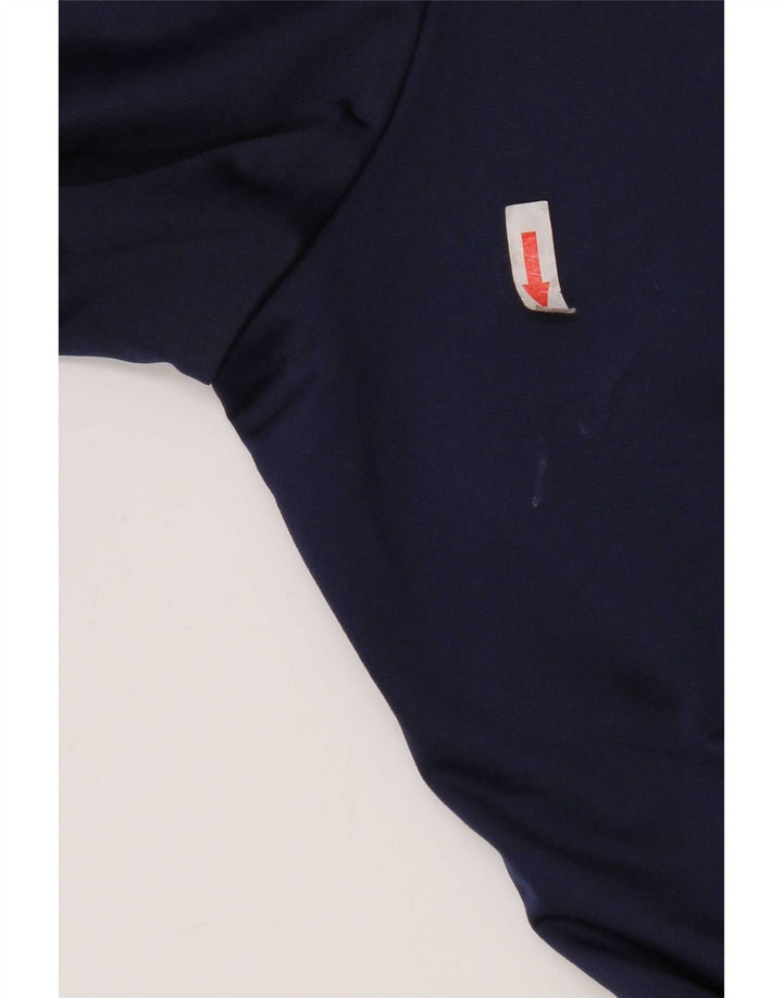 Calça de treino masculina Puma grande poliéster azul marinho