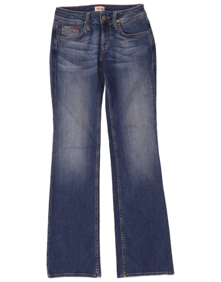 Jeans feminino Tommy Hilfiger Bootcut W28 L34 azul algodão