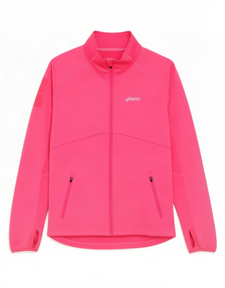 Jaqueta Asics Feminina Graphic Tracksuit Top UK 12 Médio Rosa