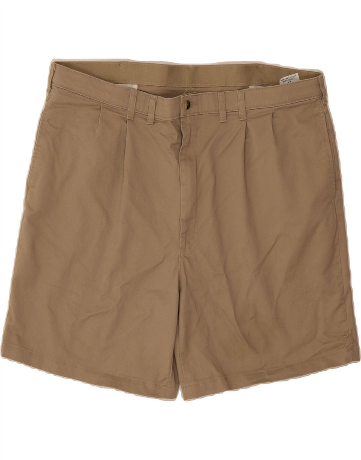 WRANGLER Mens Pegged Chino Shorts W44 2XL Brown Cotton Vintage Wrangler and Second-Hand Wrangler from Messina Hembry 