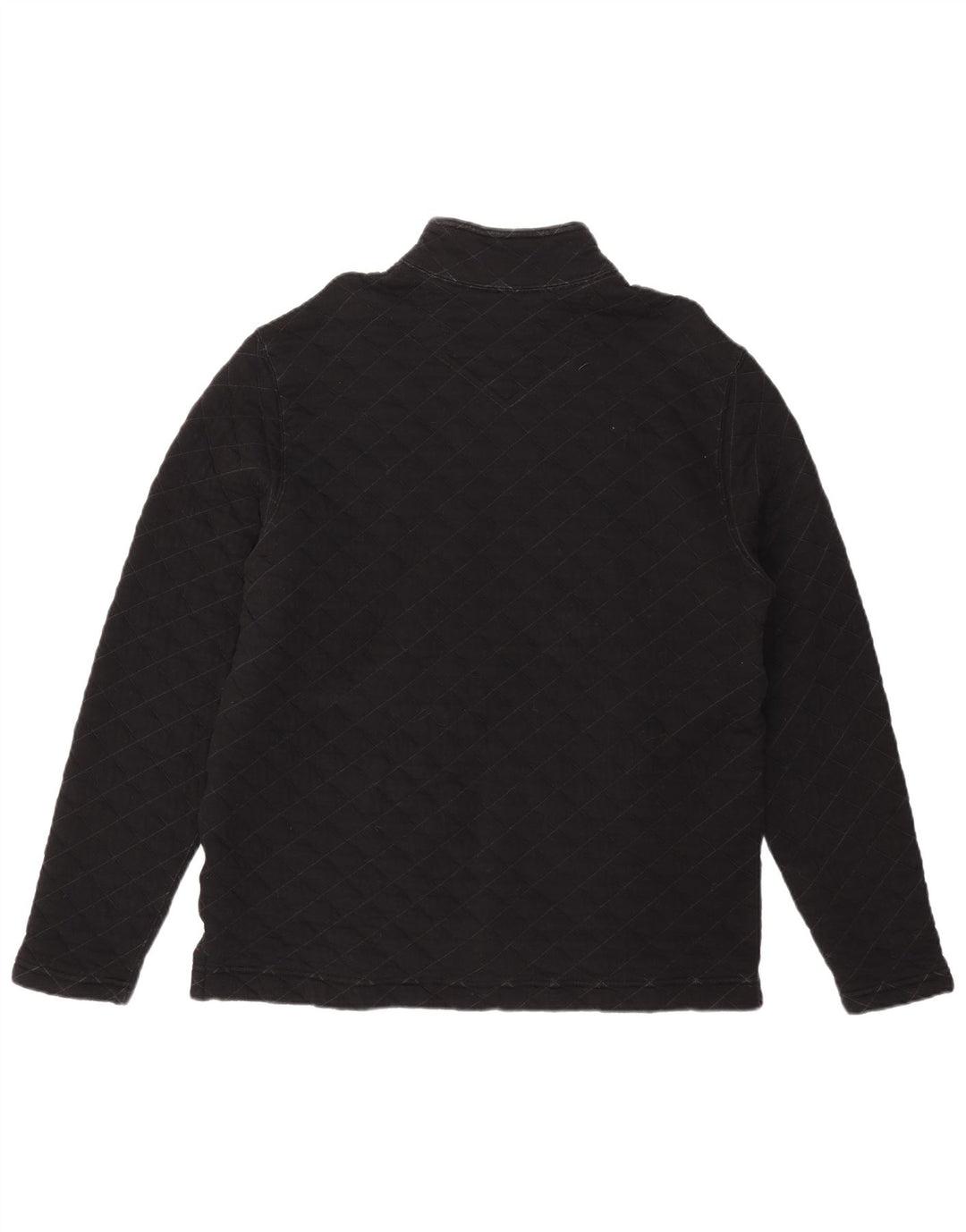 Eddie Bauer moletom masculino com zíper e gola alta de algodão preto