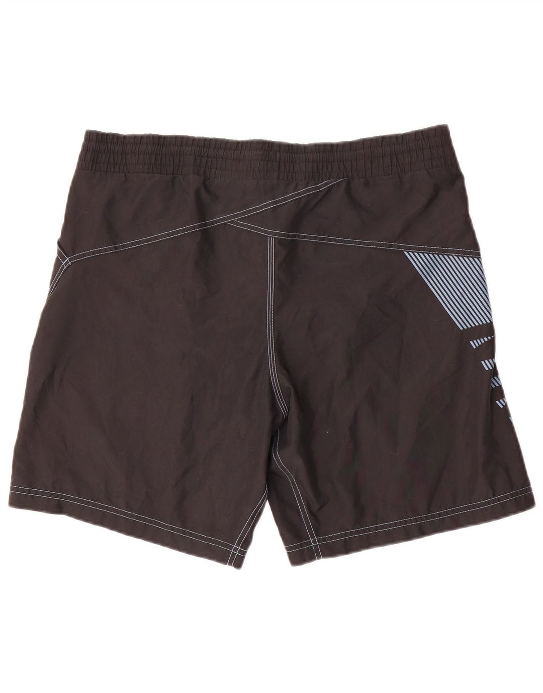 Shorts esportivos gráficos masculinos NIKE poliéster preto médio