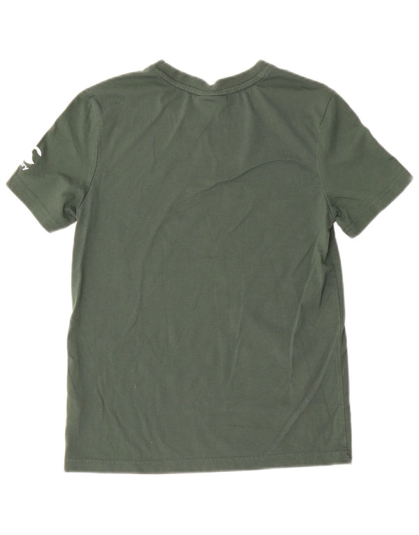 Camiseta gráfica Canterbury Boys 9-10 anos algodão verde