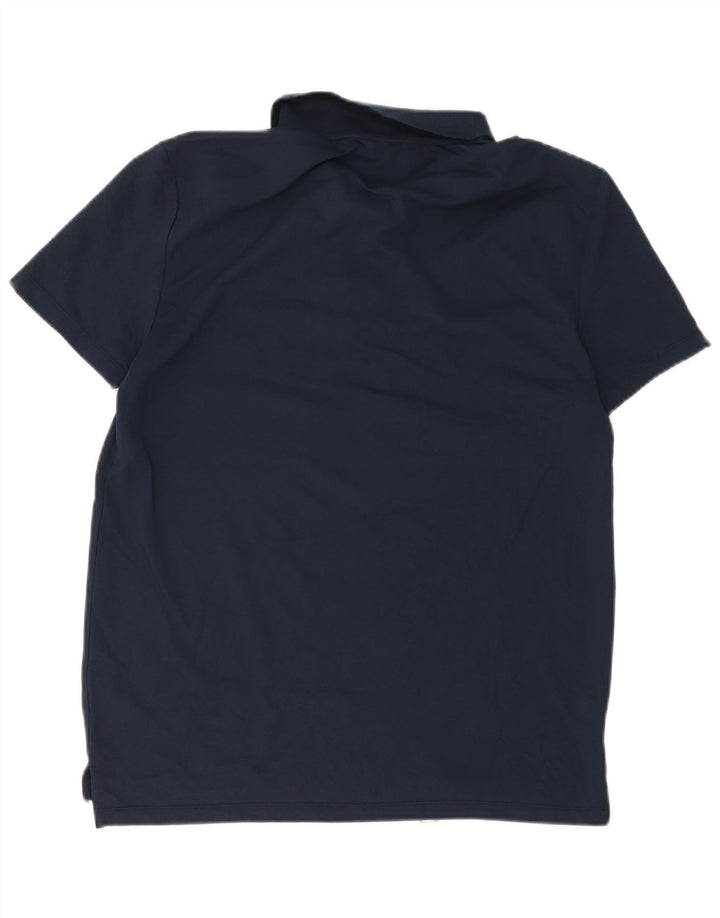 Camisa polo masculina Calvin Klein Jeans média azul marinho algodão