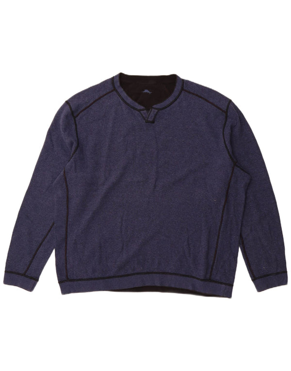 Tommy Bahama moletom masculino 2XL azul marinho