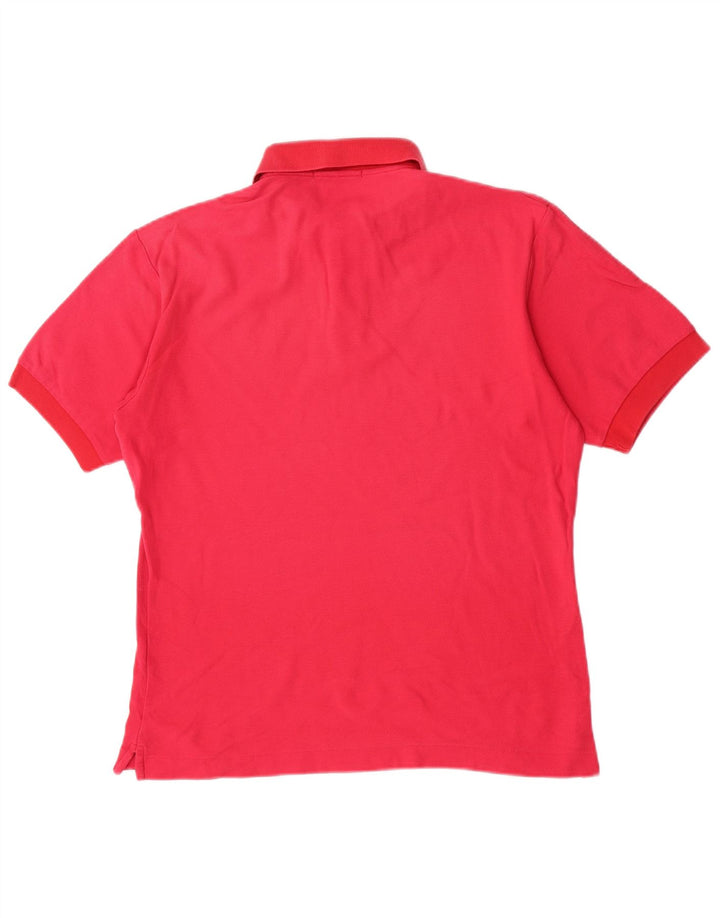 Camisa polo masculina Fila IT 48 rosa médio