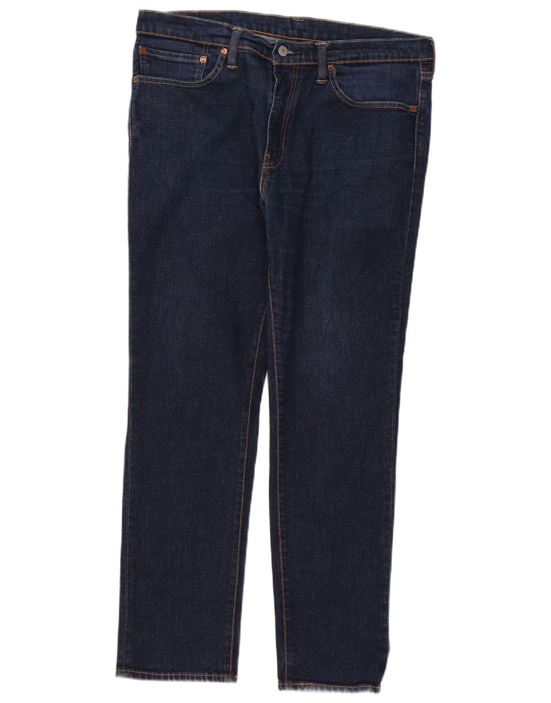Levi's Masculino 511 Slim Jeans W36 L32 Azul Marinho Algodão