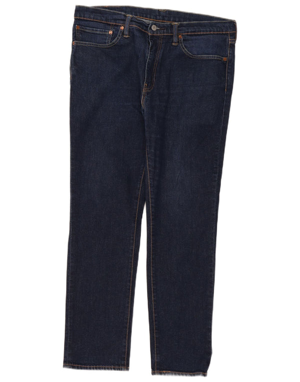 Levi's Masculino 511 Slim Jeans W36 L32 Azul Marinho Algodão