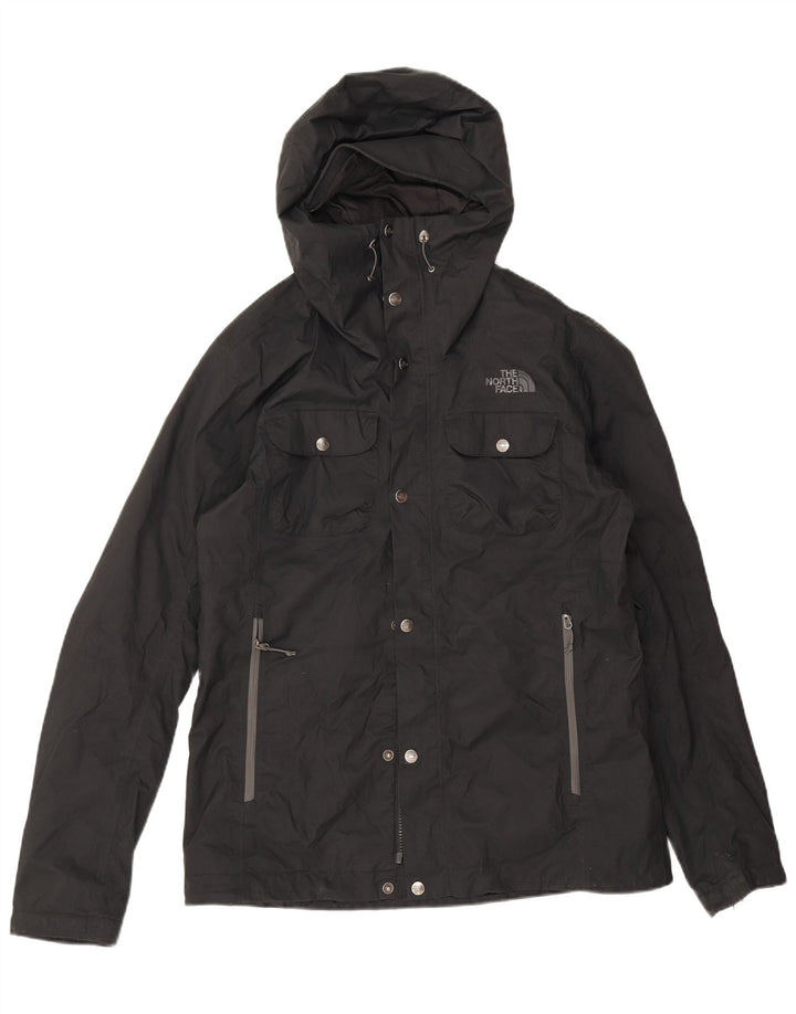 Jaqueta de chuva masculina com capuz The North Face UK 38 poliéster preto médio