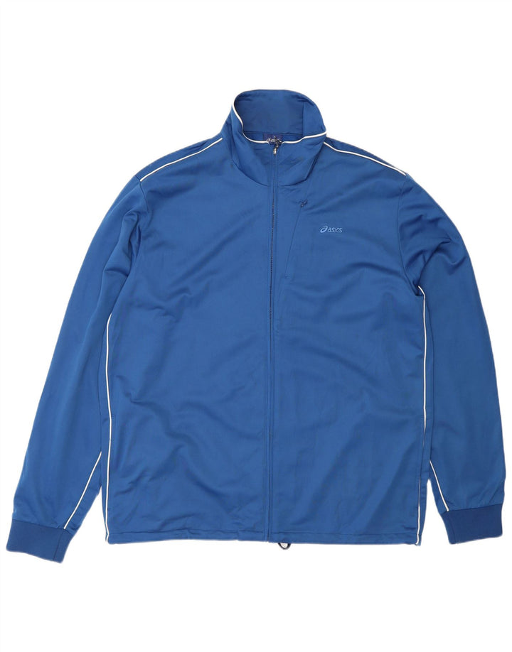 ASICS Mens Treino Top Jacket 2XL Azul Poliéster