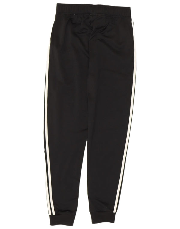 ADIDAS Meninos Calças de Treino Joggers 14-15 Anos Preto Listrado Poliéster