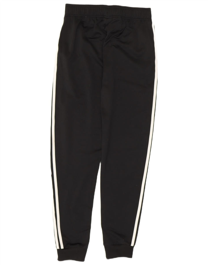 ADIDAS Meninos Calças de Treino Joggers 14-15 Anos Preto Listrado Poliéster