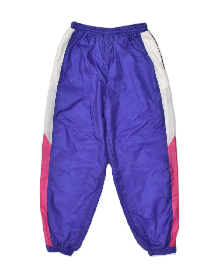 Calça de treino masculina VINTAGE médio roxo nylon