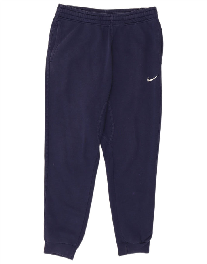 NIKE Mens Full Tracksuit Médio Azul Marinho Algodão