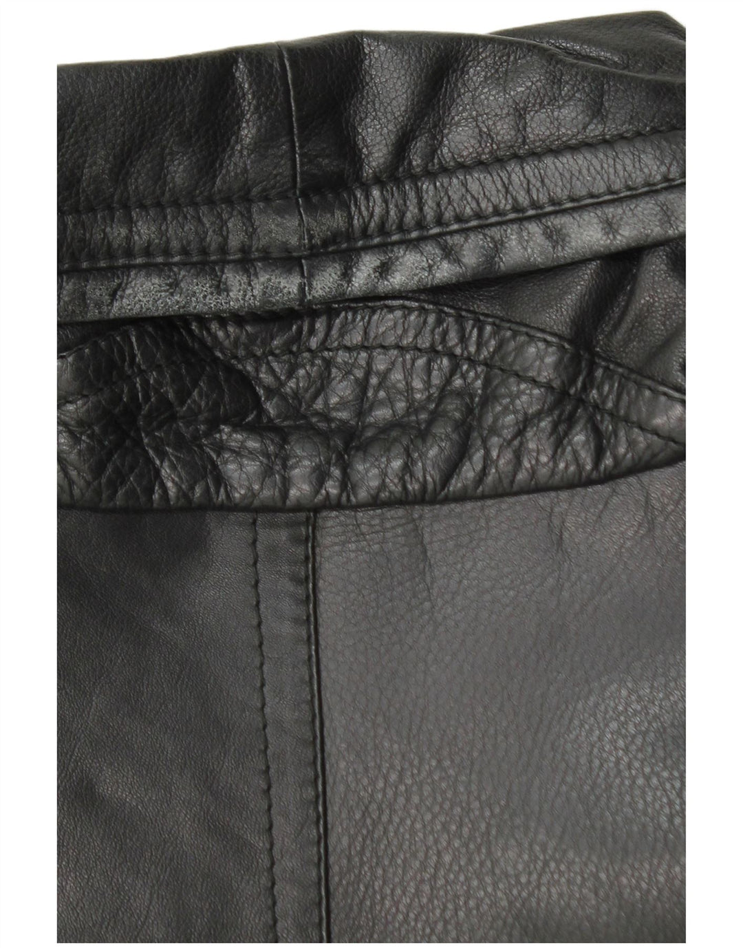 Casaco de couro masculino Vittorio Forti IT 48 médio preto