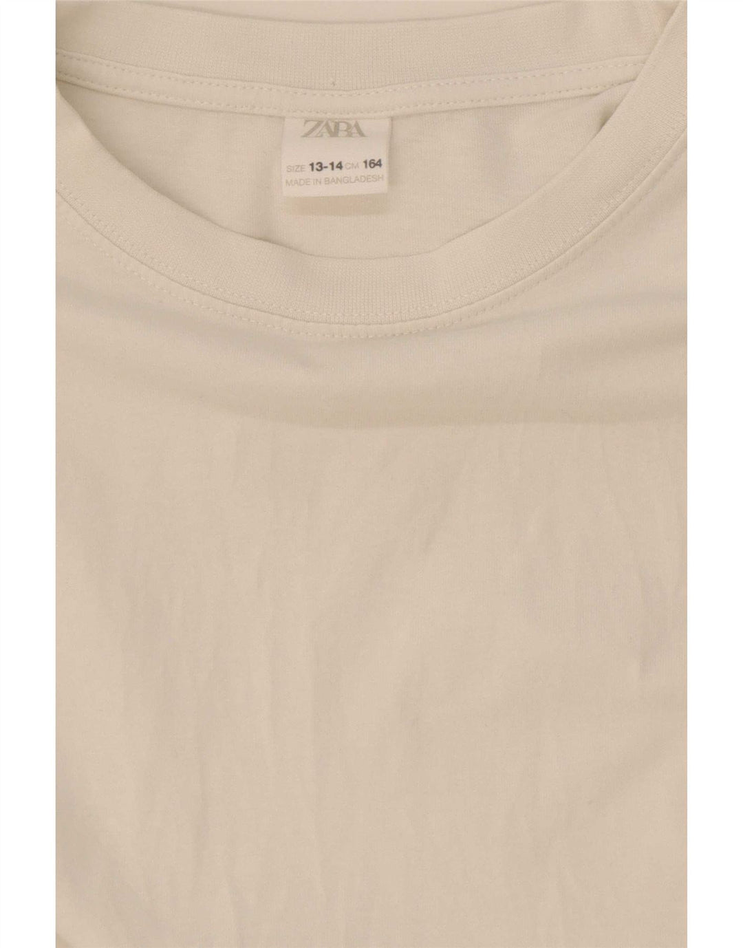 Zara Girls Top manga comprida 13-14 anos branco