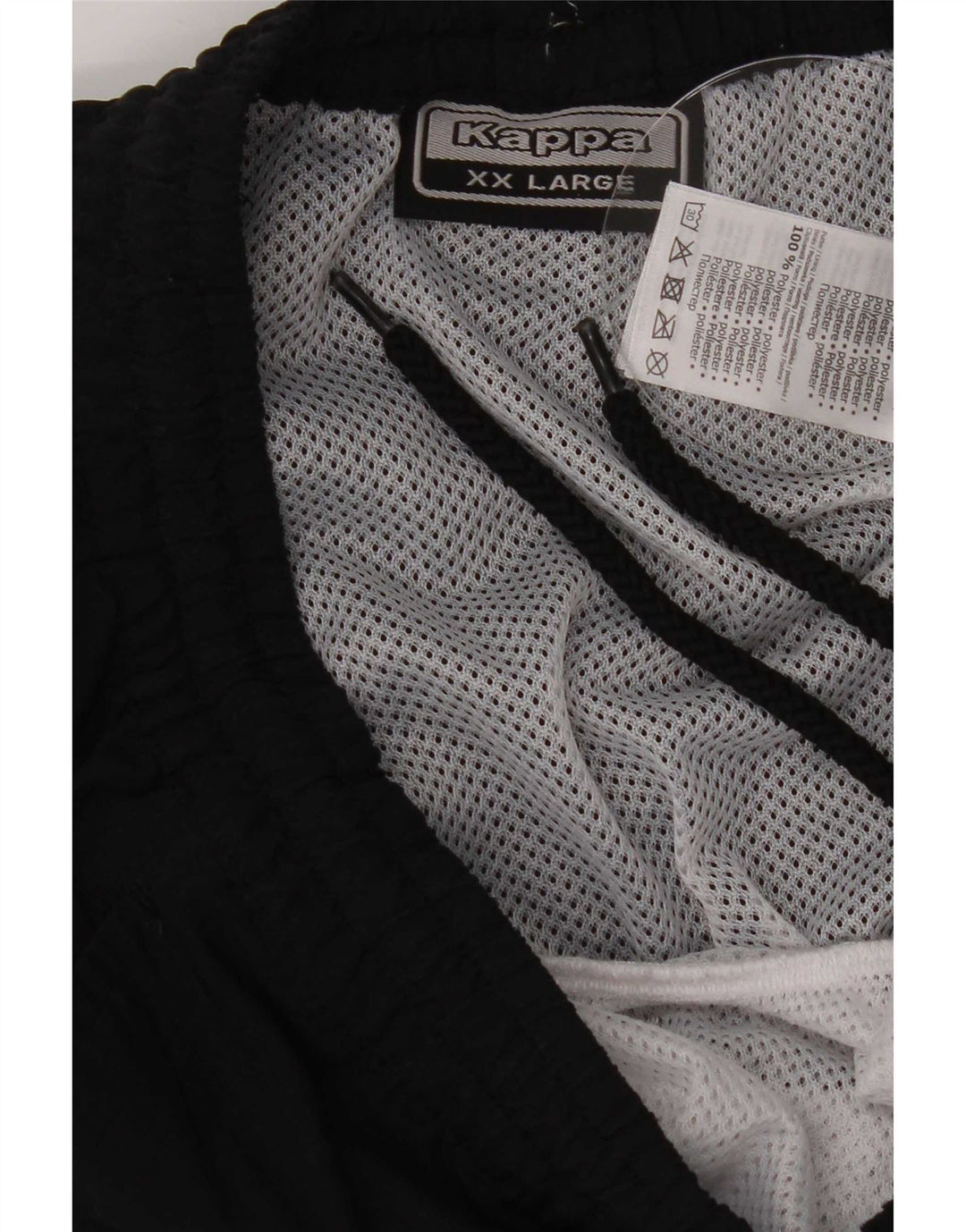 Shorts de natação masculino Kappa 2XL poliéster preto