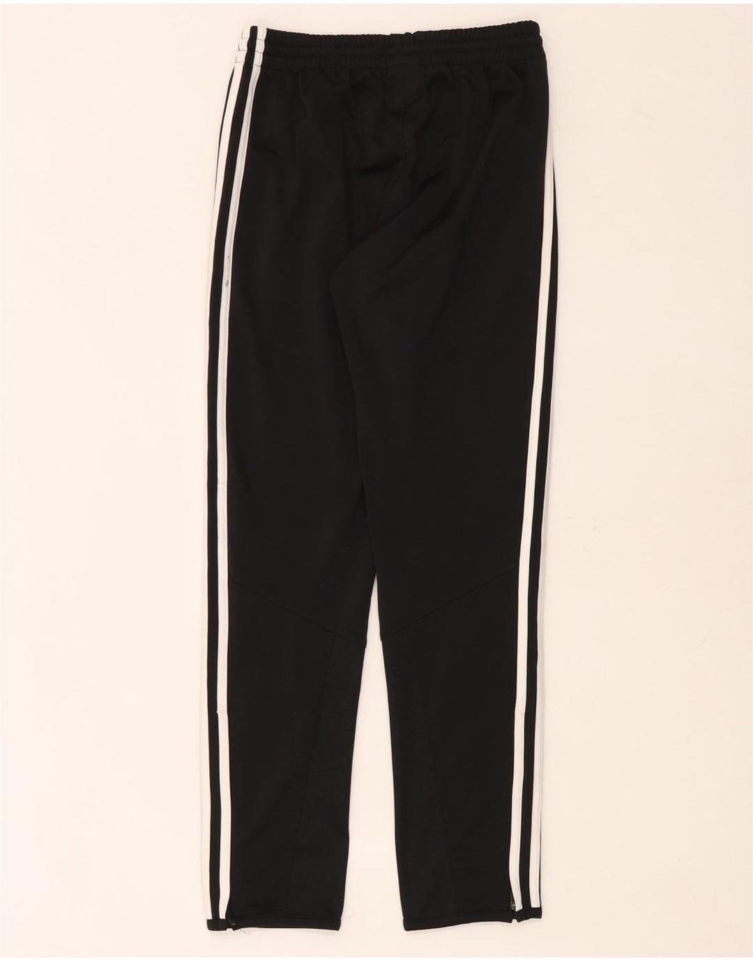 Calças de treino Adidas meninos 11-12 anos poliéster preto