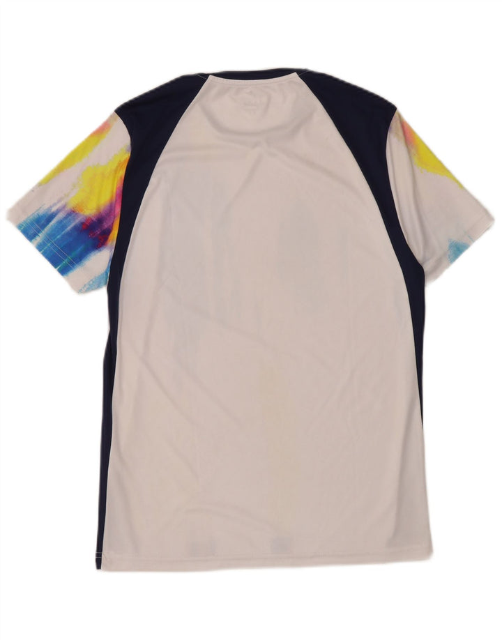 Camiseta masculina AUSTRALIAN L'ALPINA pequena multicolorida tie-dye poliéster