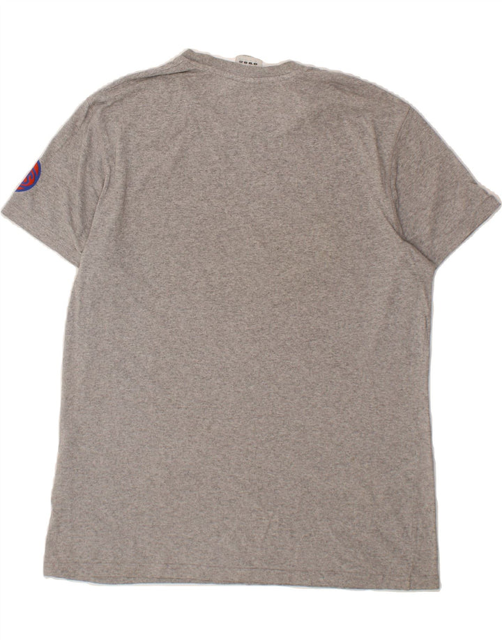 ADIDAS Mens Graphic T-Shirt Top XL Grey Cotton Vintage Adidas and Second-Hand Adidas from Messina Hembry 