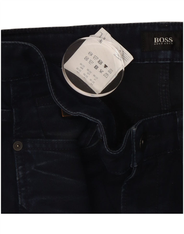 Hugo Boss Jeans Slim Feminino W32 L30 Azul Marinho