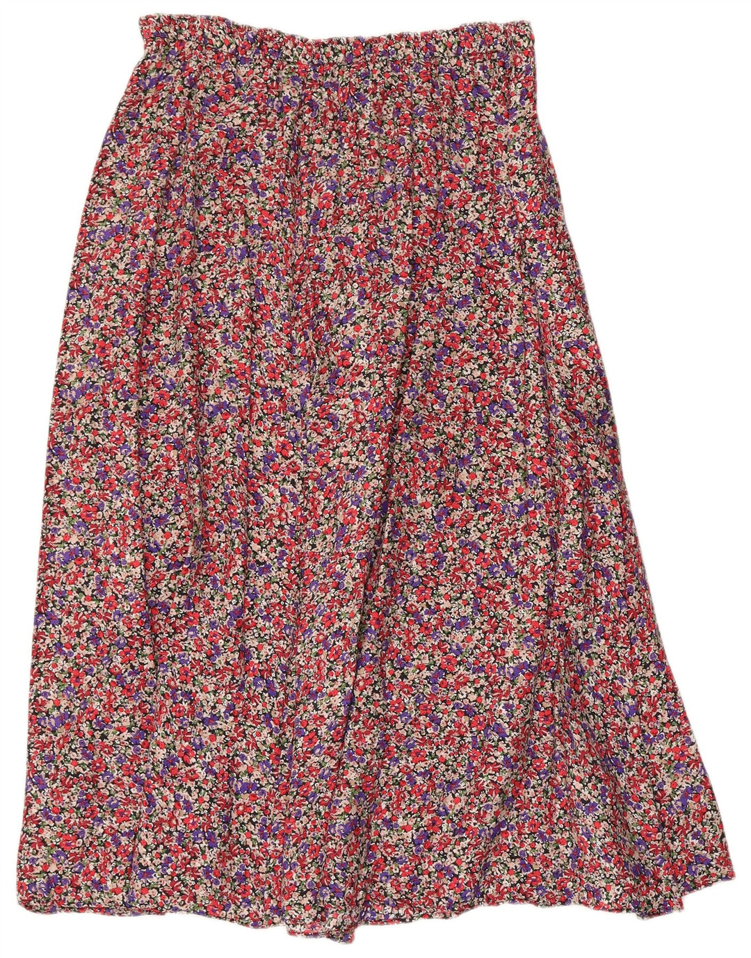 Saia feminina Zara A-Line grande W32 floral multicolorido