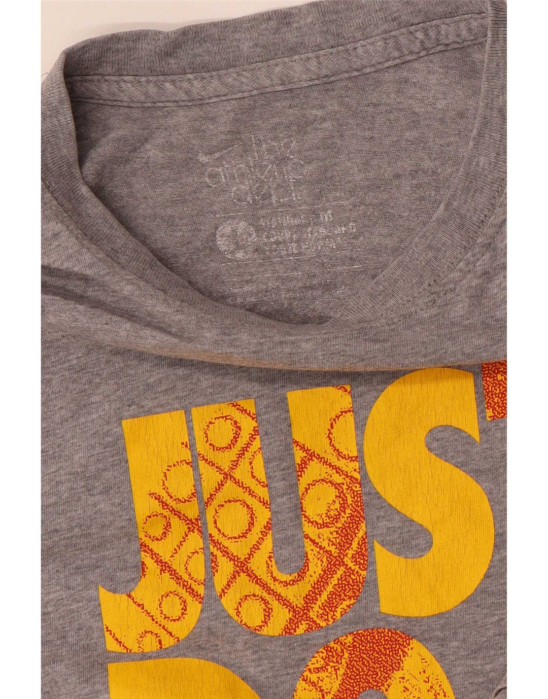 Camiseta Nike Masculina Standard Fit Graphic Top Cinza Médio