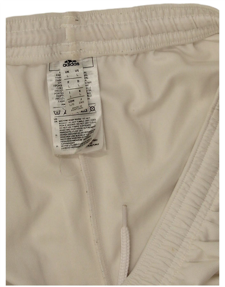 Adidas Mens Aeroready Sport Shorts Grande Poliéster Branco