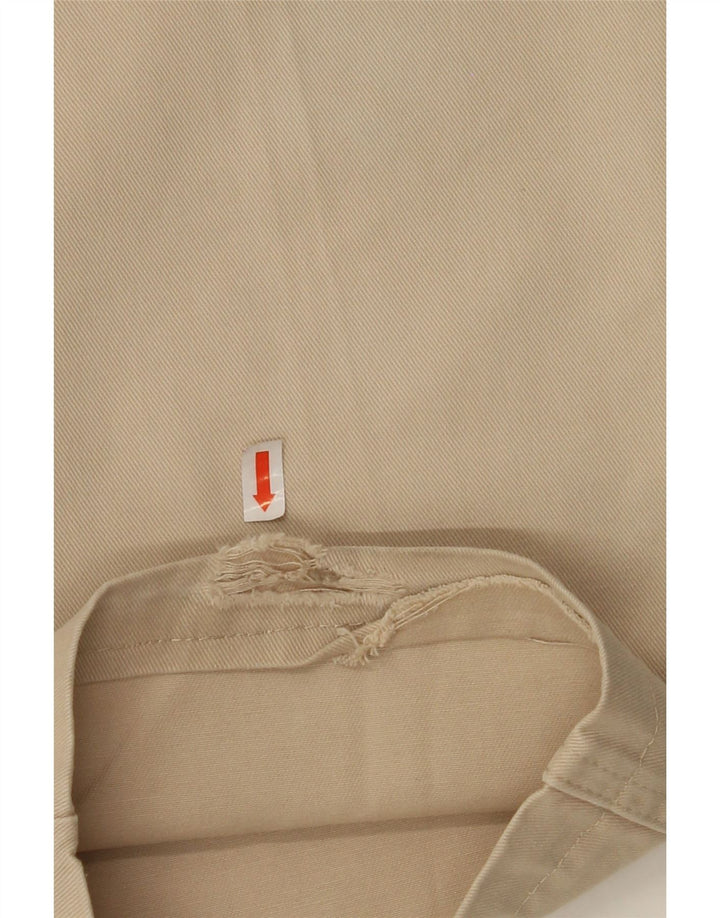 DOCKERS Mens Pegged Chino Trousers W34 L29 Beige Vintage Dockers and Second-Hand Dockers from Messina Hembry 