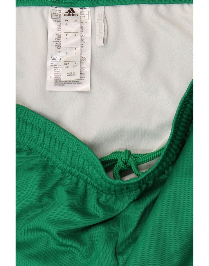 Adidas Masculino Climalite Sport Shorts Grande Poliéster Verde